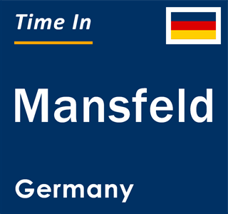 Current local time in Mansfeld, Germany