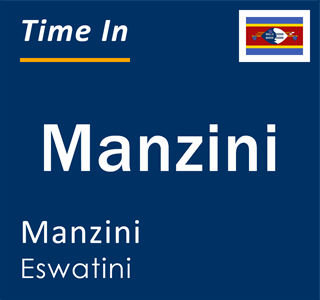 Current local time in Manzini, Manzini, Eswatini