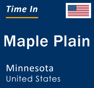 Current local time in Maple Plain, Minnesota, United States