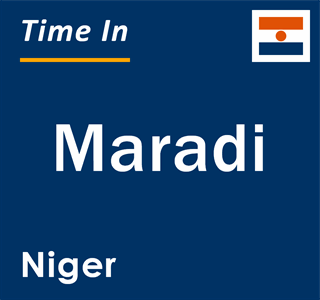 Current time in Maradi, Niger
