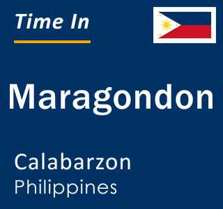 Current local time in Maragondon, Calabarzon, Philippines