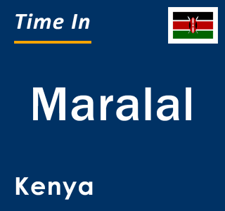 Current local time in Maralal, Kenya