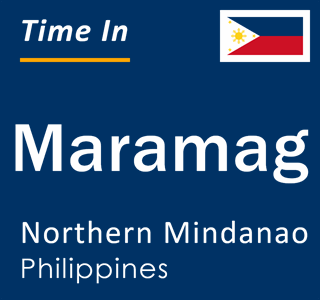 Current time in Maramag, Northern Mindanao, Philippines