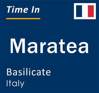 Current local time in Maratea, Basilicate, Italy