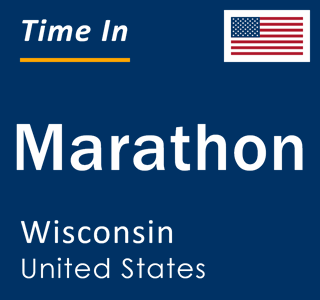 Current local time in Marathon, Wisconsin, United States