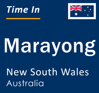 Current local time in Marayong, New South Wales, Australia