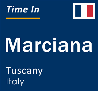 Current local time in Marciana, Tuscany, Italy