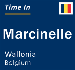 Current time in Marcinelle, Wallonia, Belgium