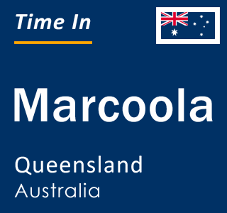 Current local time in Marcoola, Queensland, Australia