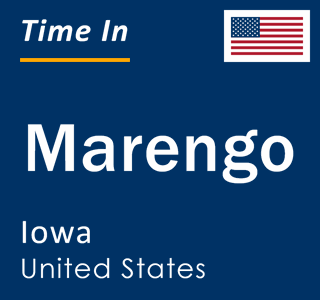 Current local time in Marengo, Iowa, United States