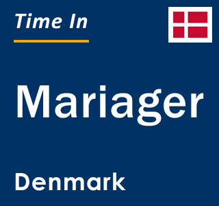 Current local time in Mariager, Denmark