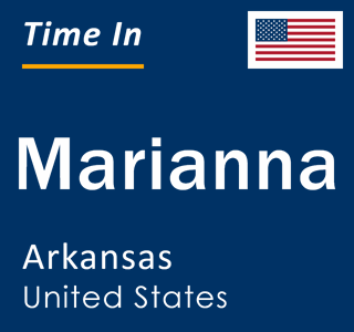 Current local time in Marianna, Arkansas, United States