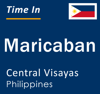 Current local time in Maricaban, Central Visayas, Philippines