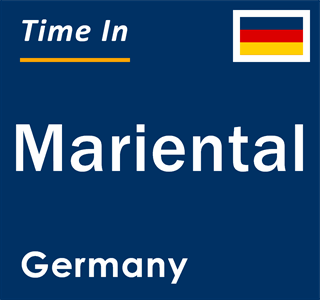 Current local time in Mariental, Germany