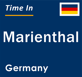 Current local time in Marienthal, Germany