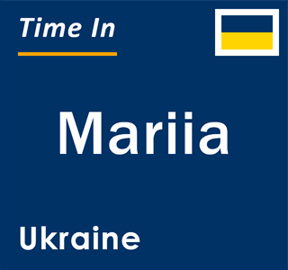 Current local time in Mariia, Ukraine