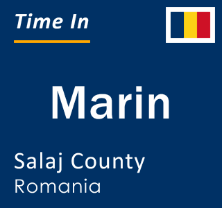 Current local time in Marin, Salaj County, Romania