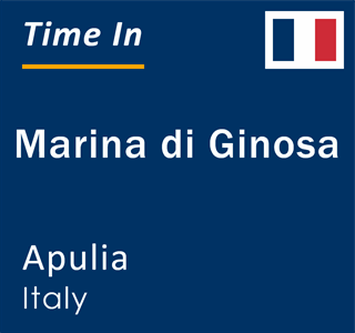 Current local time in Marina di Ginosa, Apulia, Italy