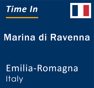 Current local time in Marina di Ravenna, Emilia-Romagna, Italy