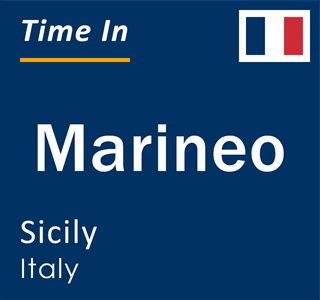 Current Time In Marineo Sicily Italy 320x300 
