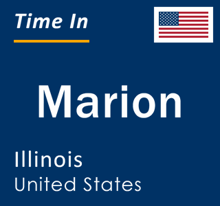 Current local time in Marion, Illinois, United States