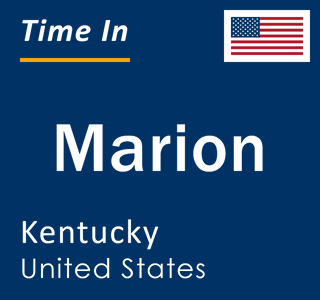 Current local time in Marion, Kentucky, United States