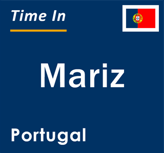 Current local time in Mariz, Portugal