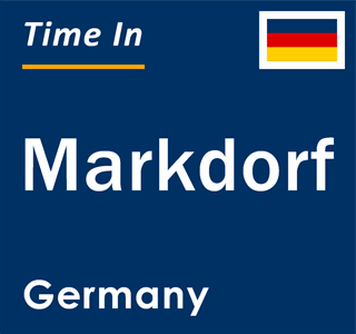 Current local time in Markdorf, Germany