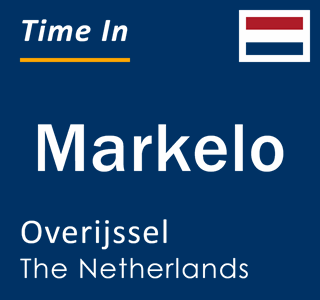 Current local time in Markelo, Overijssel, The Netherlands