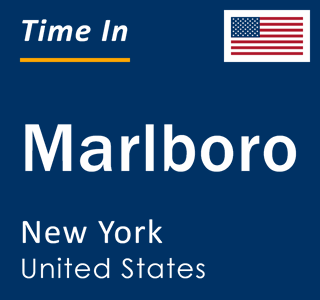 Current local time in Marlboro, New York, United States