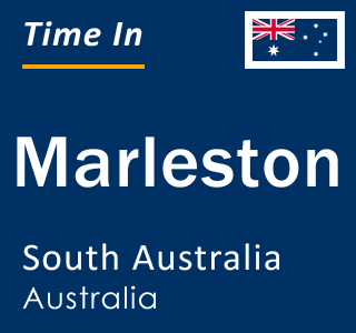 Current local time in Marleston, South Australia, Australia