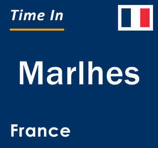 Current local time in Marlhes, France