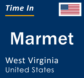 Current local time in Marmet, West Virginia, United States