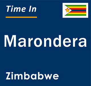 Current local time in Marondera, Zimbabwe