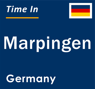 Current local time in Marpingen, Germany