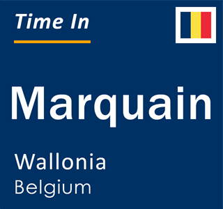 Current local time in Marquain, Wallonia, Belgium