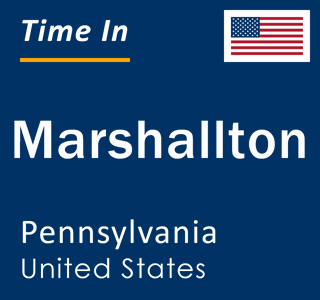 Current local time in Marshallton, Pennsylvania, United States
