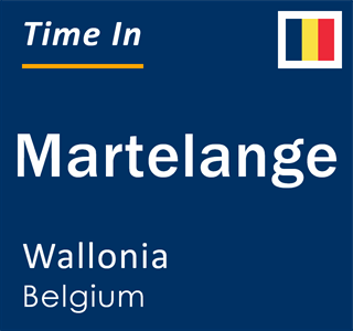 Current local time in Martelange, Wallonia, Belgium