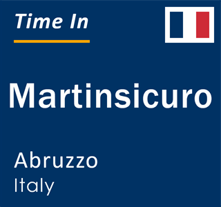 Current local time in Martinsicuro, Abruzzo, Italy