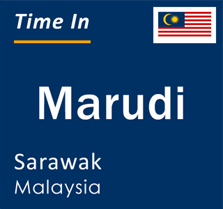 Current time in Marudi, Sarawak, Malaysia
