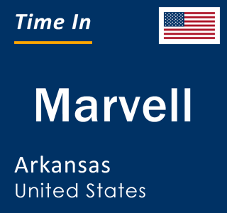 Current local time in Marvell, Arkansas, United States