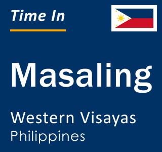 Current local time in Masaling, Western Visayas, Philippines