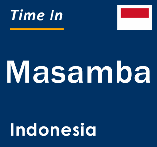 Current local time in Masamba, Indonesia