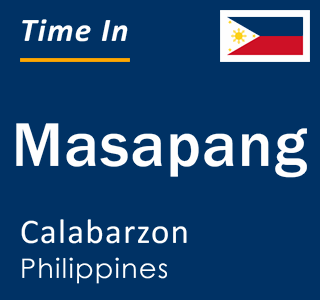 Current local time in Masapang, Calabarzon, Philippines