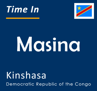 Current time in Masina, Kinshasa, Democratic Republic of the Congo