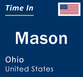 Current local time in Mason, Ohio, United States
