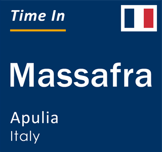 Current local time in Massafra, Apulia, Italy