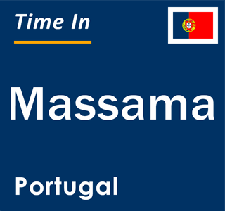 Current time in Massama, Portugal