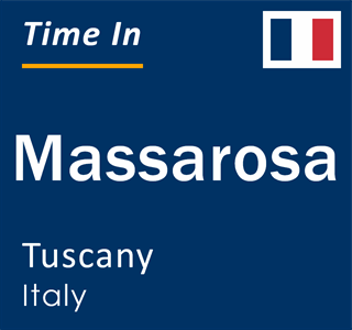 Current local time in Massarosa, Tuscany, Italy
