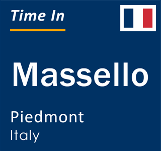 Current local time in Massello, Piedmont, Italy